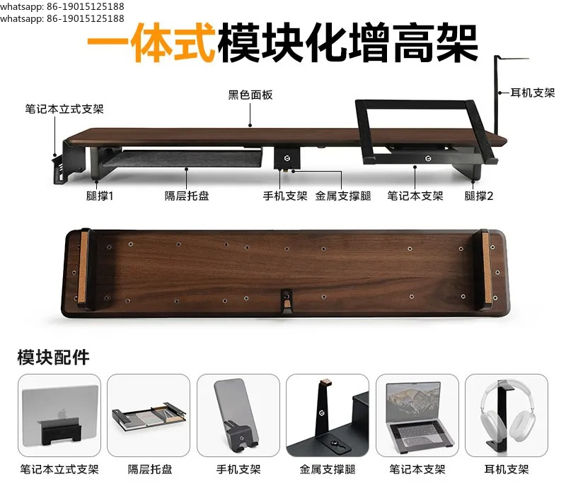 Z3 Modular Monitor Stand Riser - Monitor Riser Wood review and price