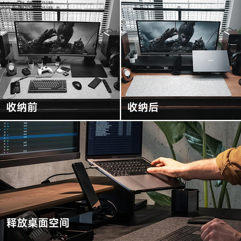 Z3 Modular Monitor Stand Riser - Monitor Riser Wood review and price