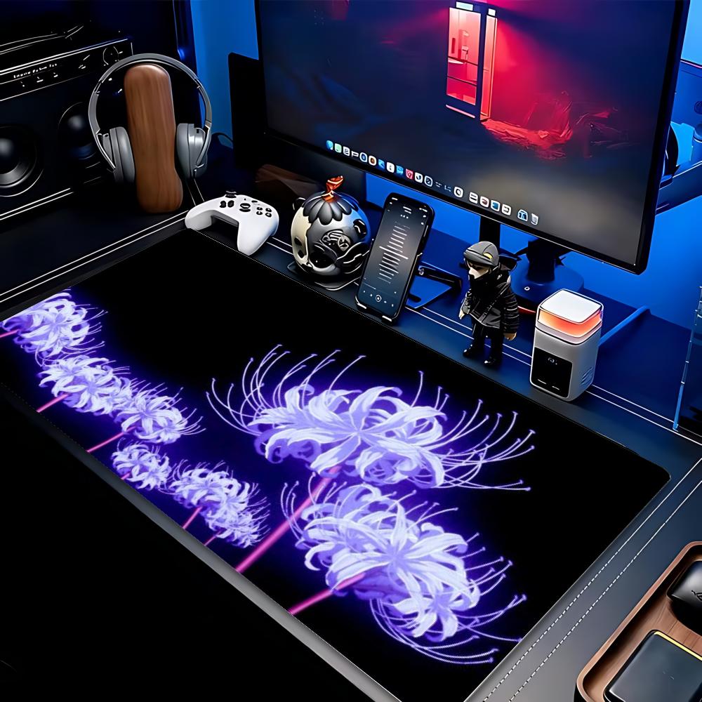 XXL Mousepad Gothic Lycoris Ra - Desk Setup Blue review and price