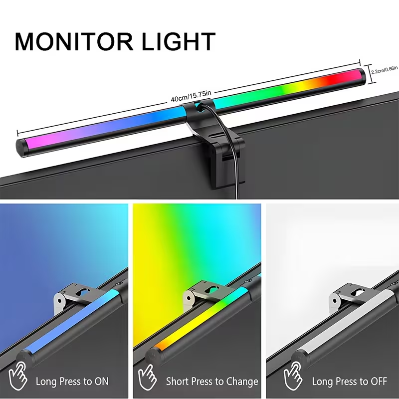 Monitor Light Bar RGB Lightbar - Desk Setup Game review and price