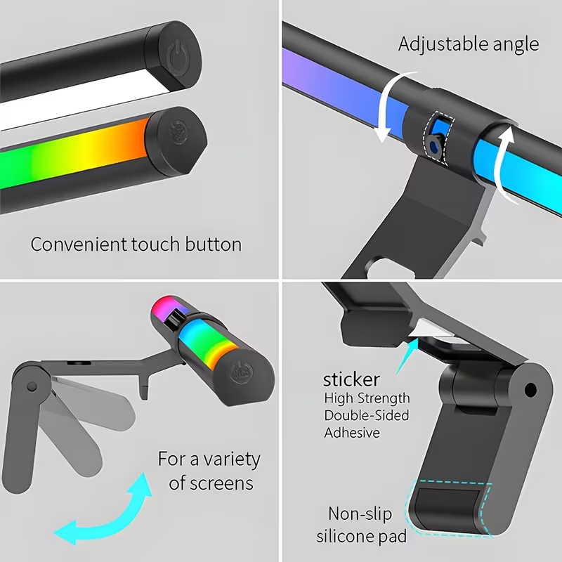 Monitor Light Bar RGB Lightbar - Desk Setup Game review and price