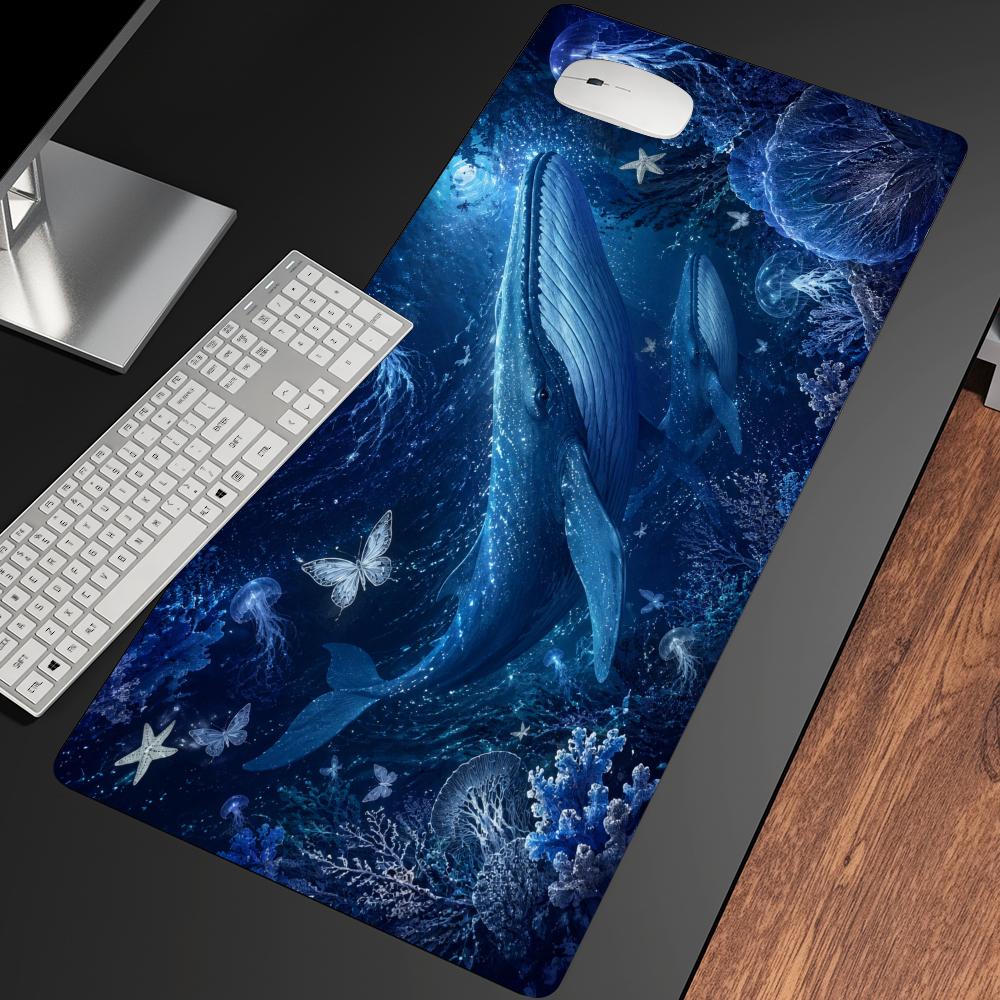 Interstellar Nebula Blue Whale - Desk Setup Blue review and price