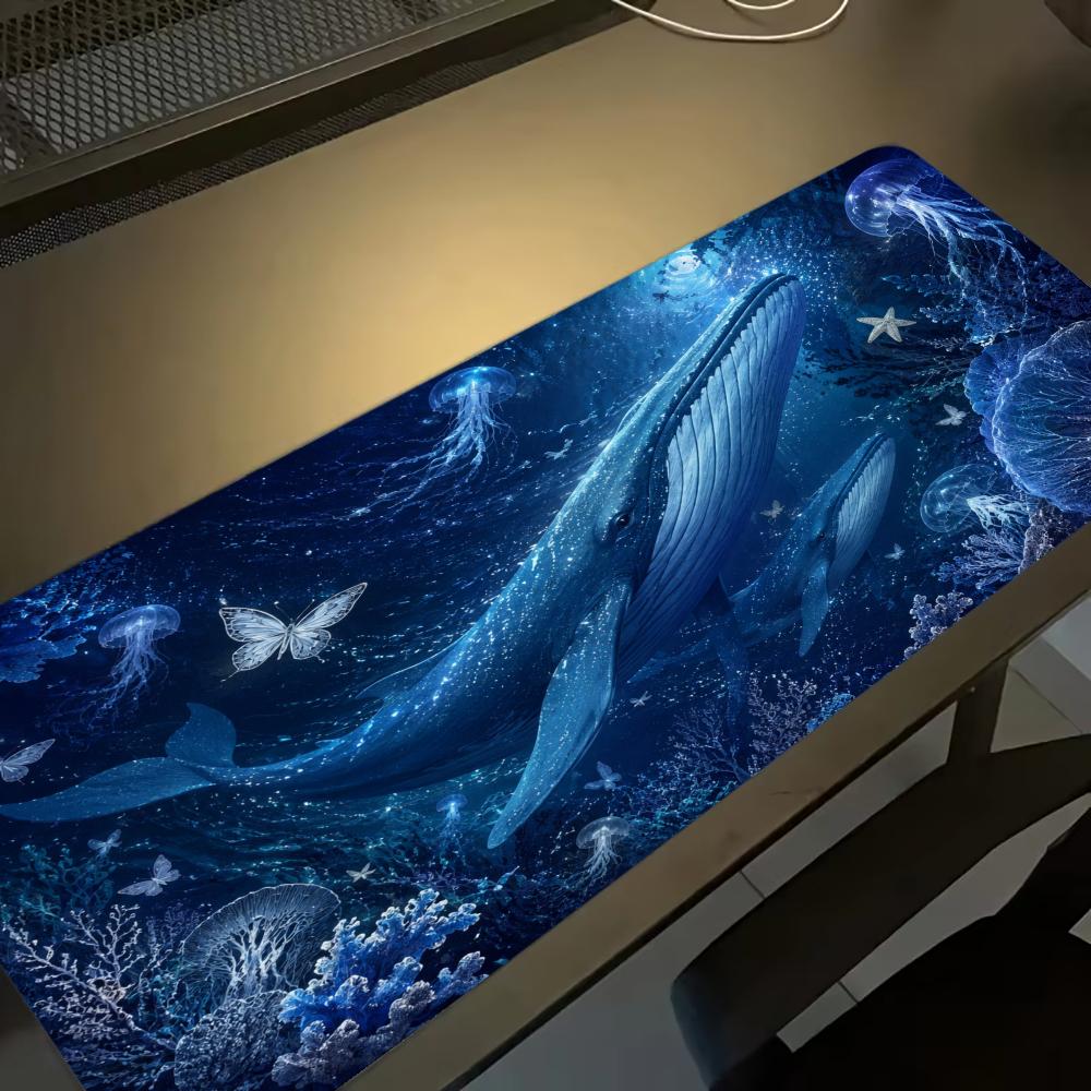 Interstellar Nebula Blue Whale - Desk Setup Blue review and price