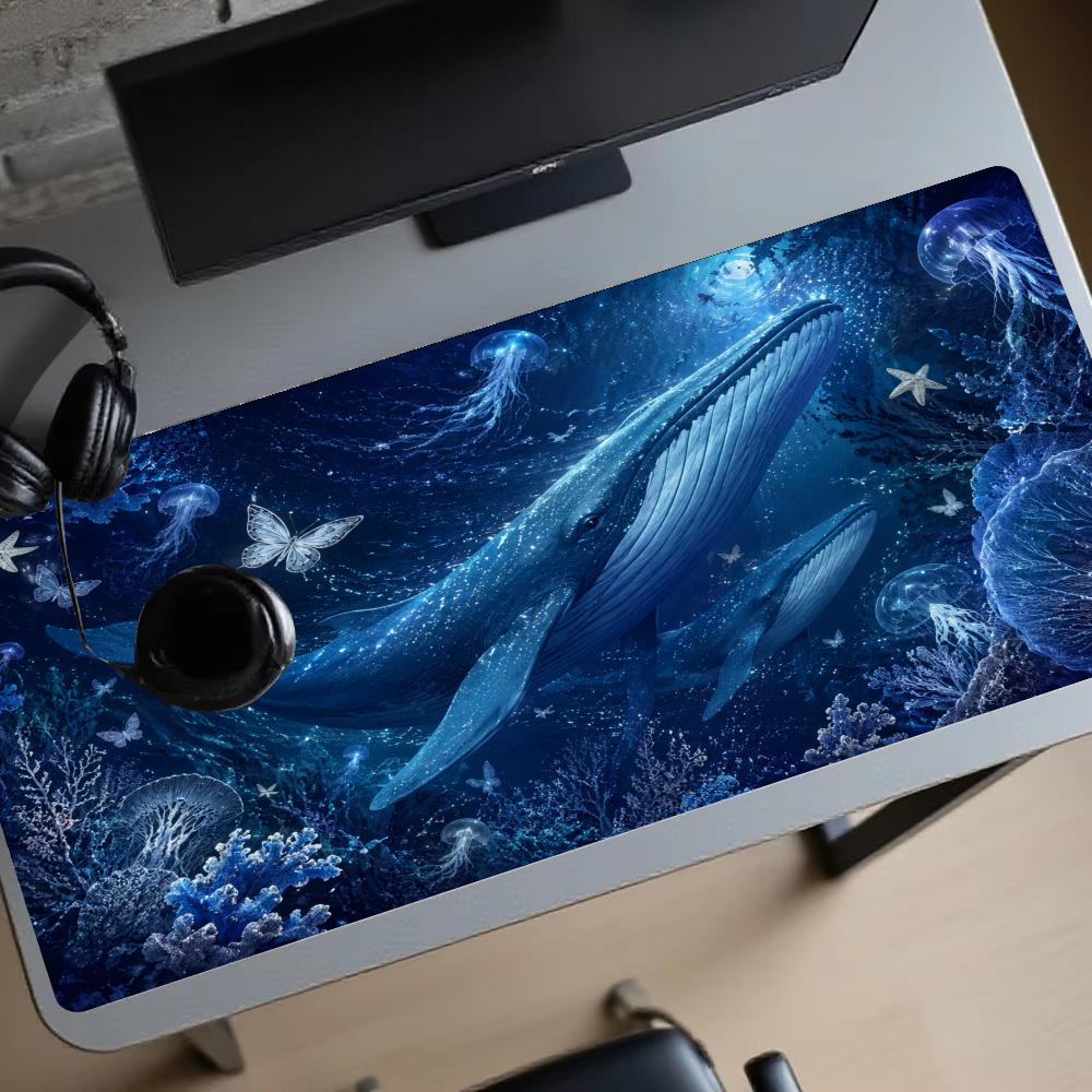 Interstellar Nebula Blue Whale - Desk Setup Blue review and price