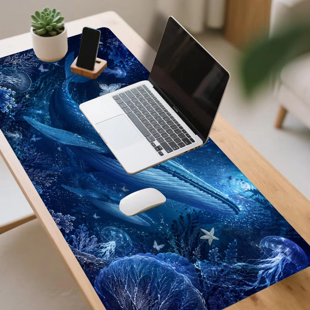 Interstellar Nebula Blue Whale - Desk Setup Blue review and price