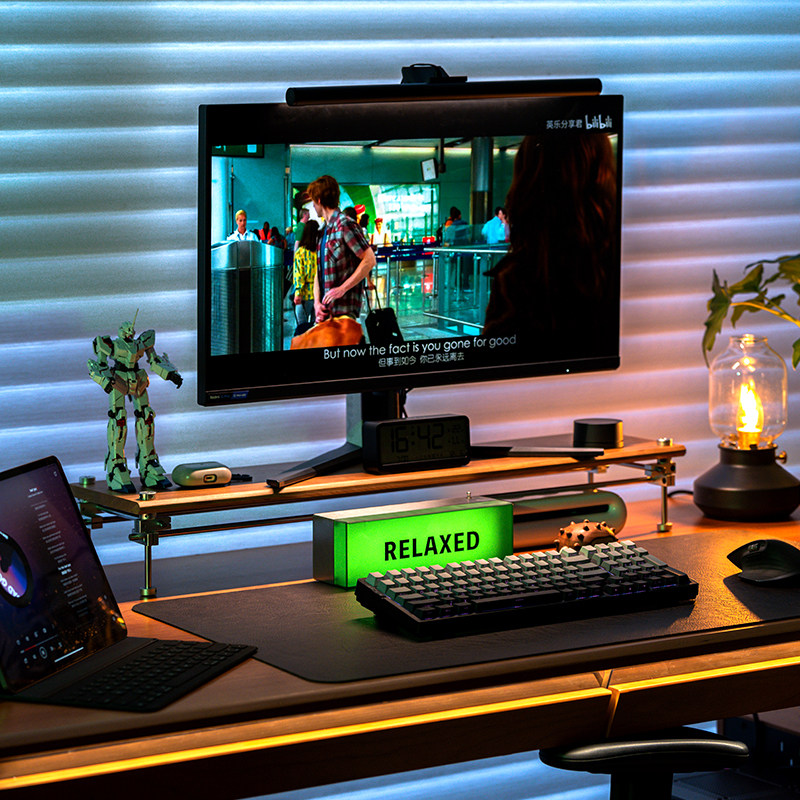 Cherry Wood Optical Shaft Moni - Monitor Riser Wood review and price