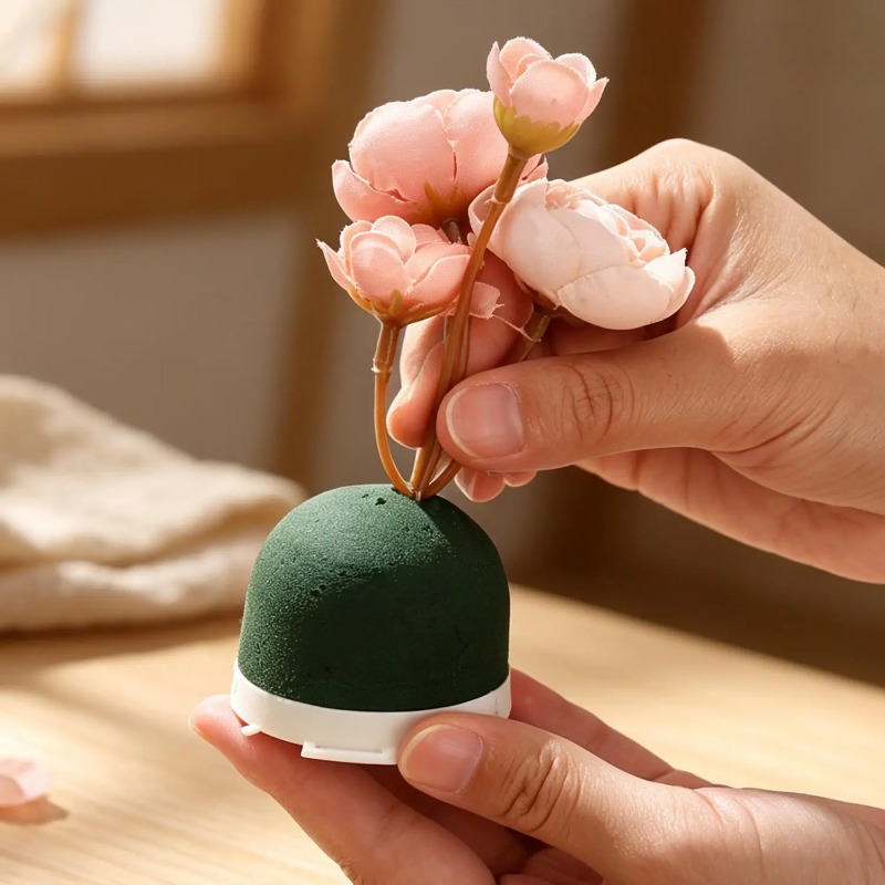 20-1pcs Floral Foam Balls Roun - Desk Setup Green review and price