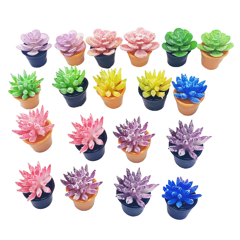 24Pcs Mini Succulent Pots Arti - Desk Setup With Plants review and price