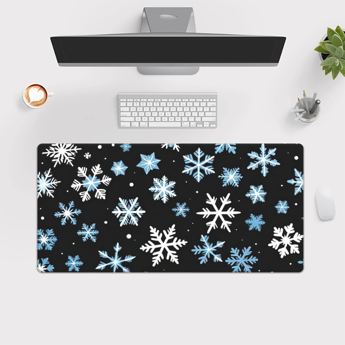 Snowflake Winter Design Extend - Desk Setup Designer review and price