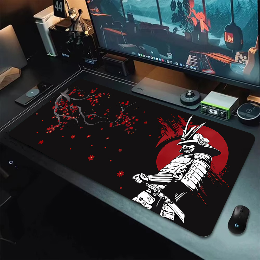 Mousepad Japanese Sakura Samur - Desk Setup Japan review and price