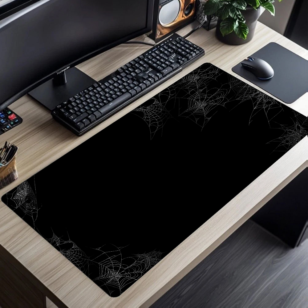 Abstract Black White Mouse Pad - Desk Setup Designer review and price