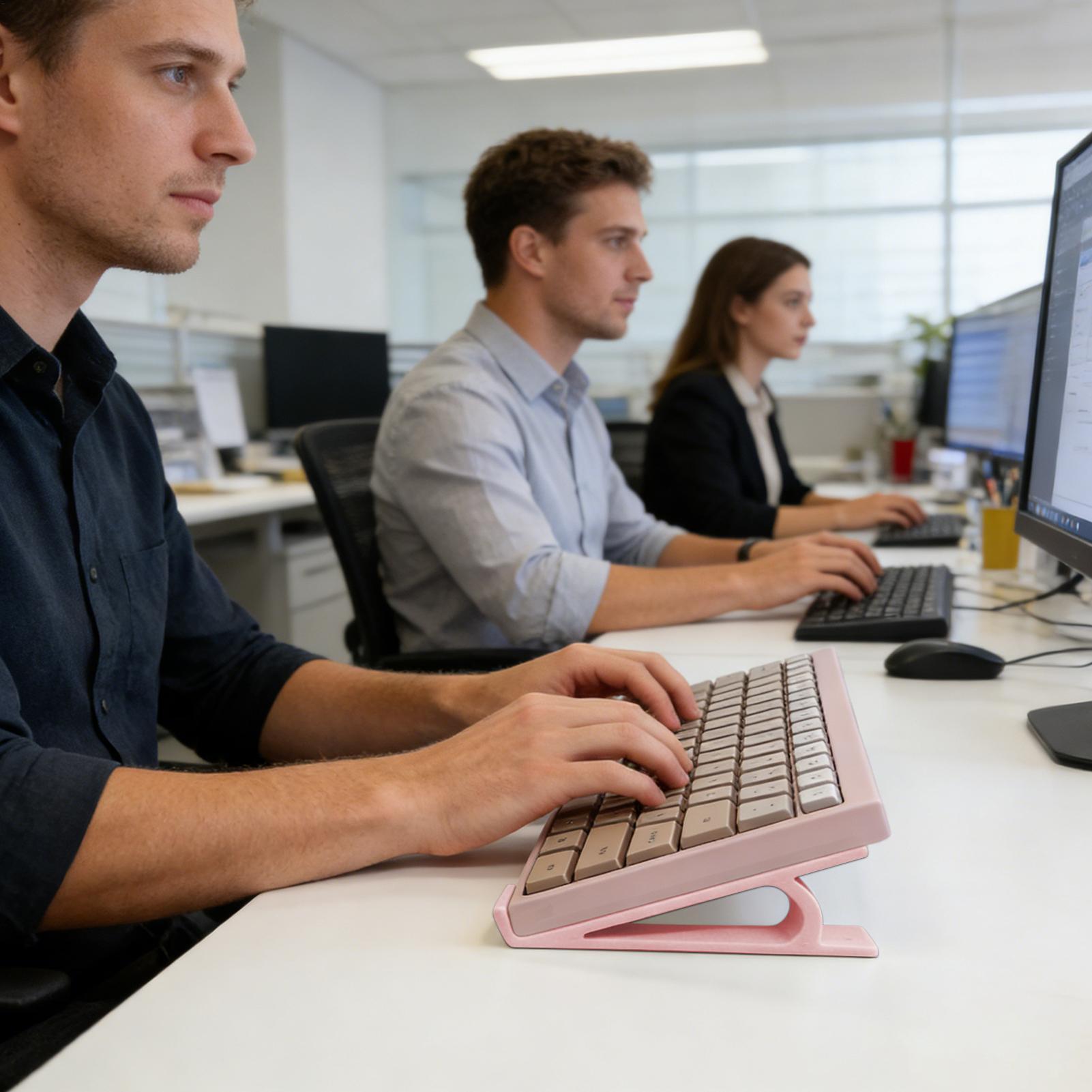 Universal keyboard riser stand - Desk Setup Ergonomic review and price