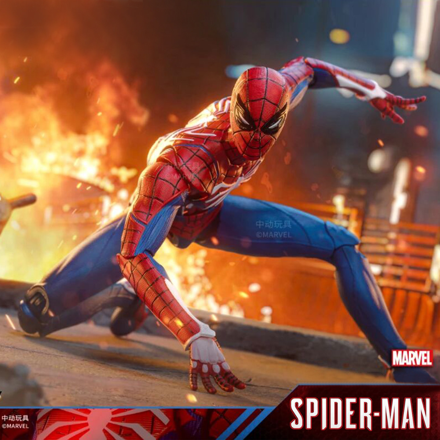 ZDTDS Spider‑Man PS4 Game Vers - Desk Setup Game review and price