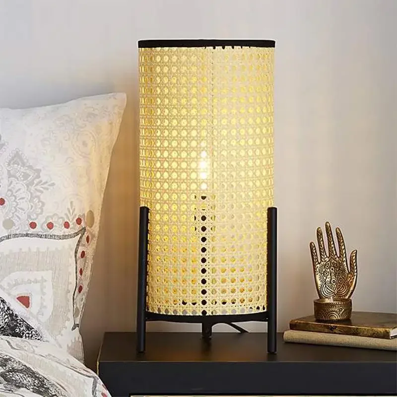 Modern Pastoral Style Rattan T - Desk Setup Japan review and price