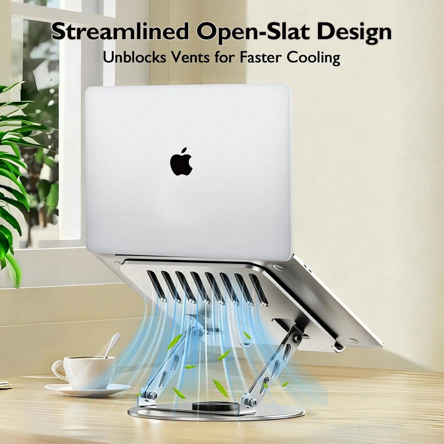 360° Rotating Laptop Stand for - Desk Setup Game review and price