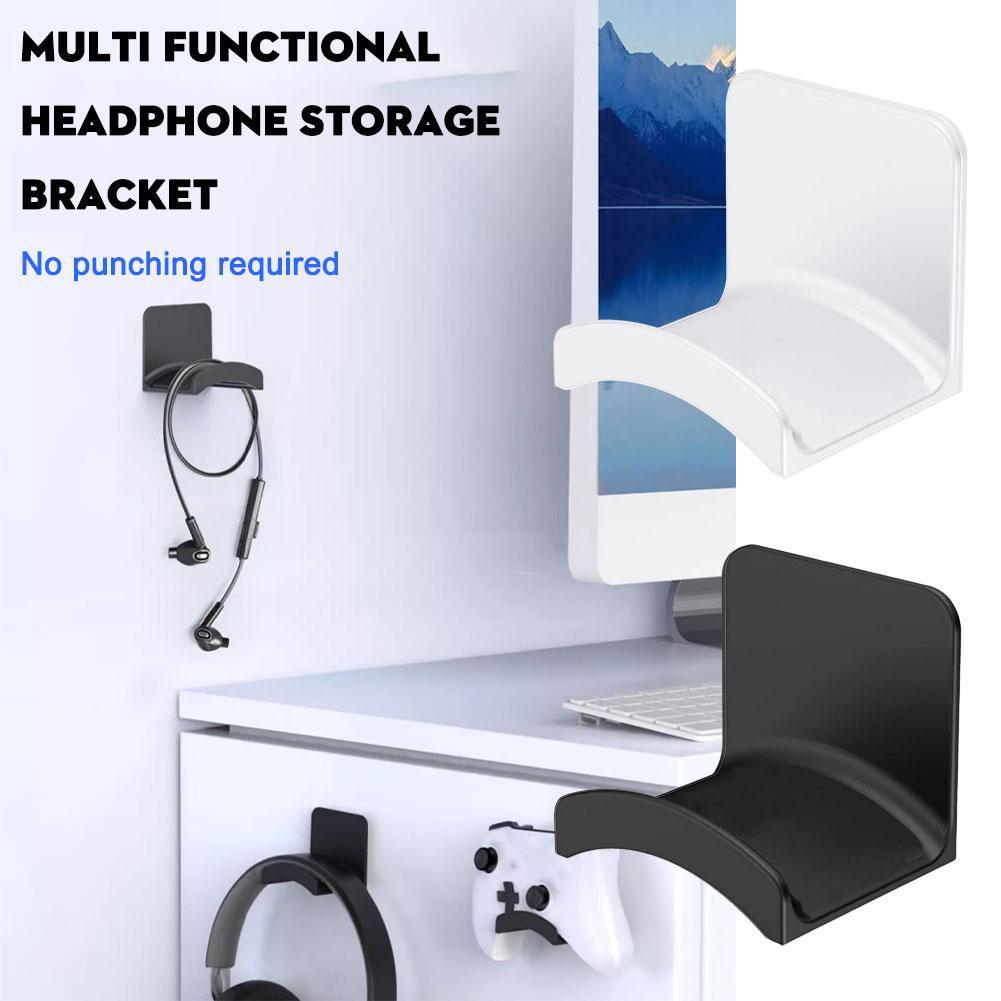 Punch-Free Wall Mount Headphon - Desk Setup Game review and price