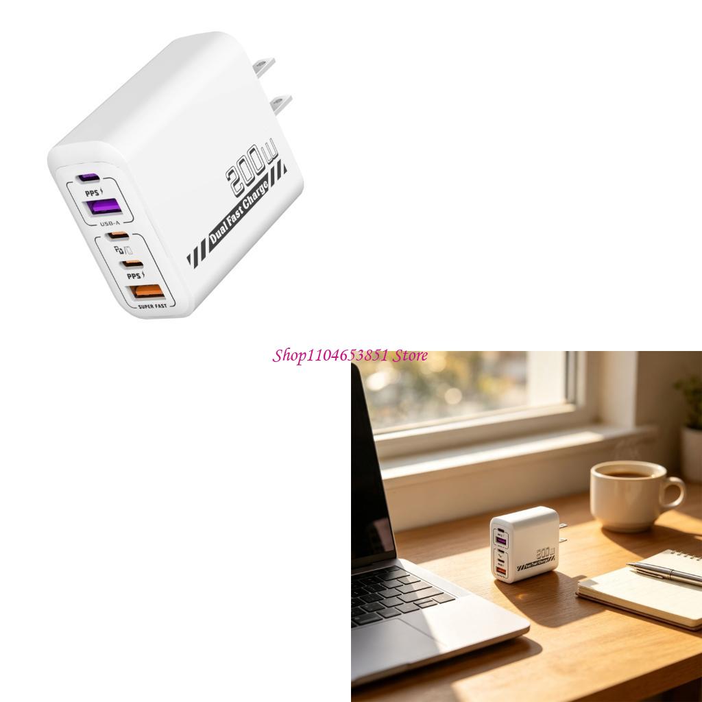 Multi-Device Wall 200W, 3 Type - Desk Setup For 2 Laptops review and price