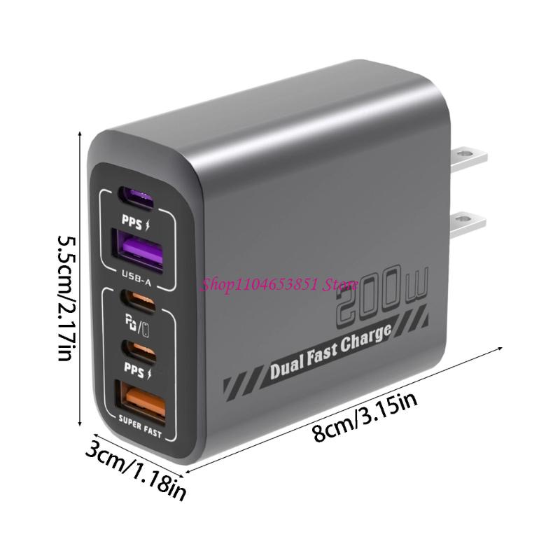 Multi-Device Wall 200W, 3 Type - Desk Setup For 2 Laptops review and price