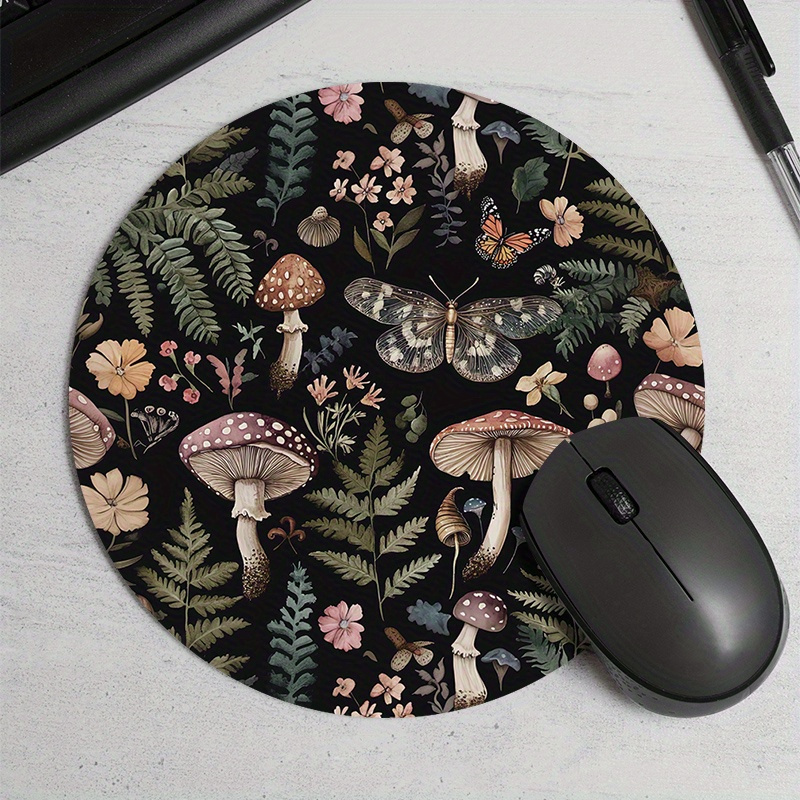 Round Forest Plant Mouse Pad R - Desk Setup With Plants review and price