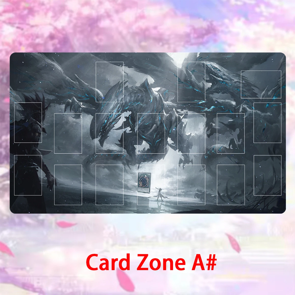 YuGiOh Playmat Neo Blue-Eyes U - Desk Setup Blue review and price