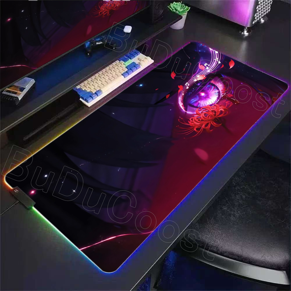 RGB Desk Mat Beautiful Shoreke - Desk Setup Gaming Pc review and price