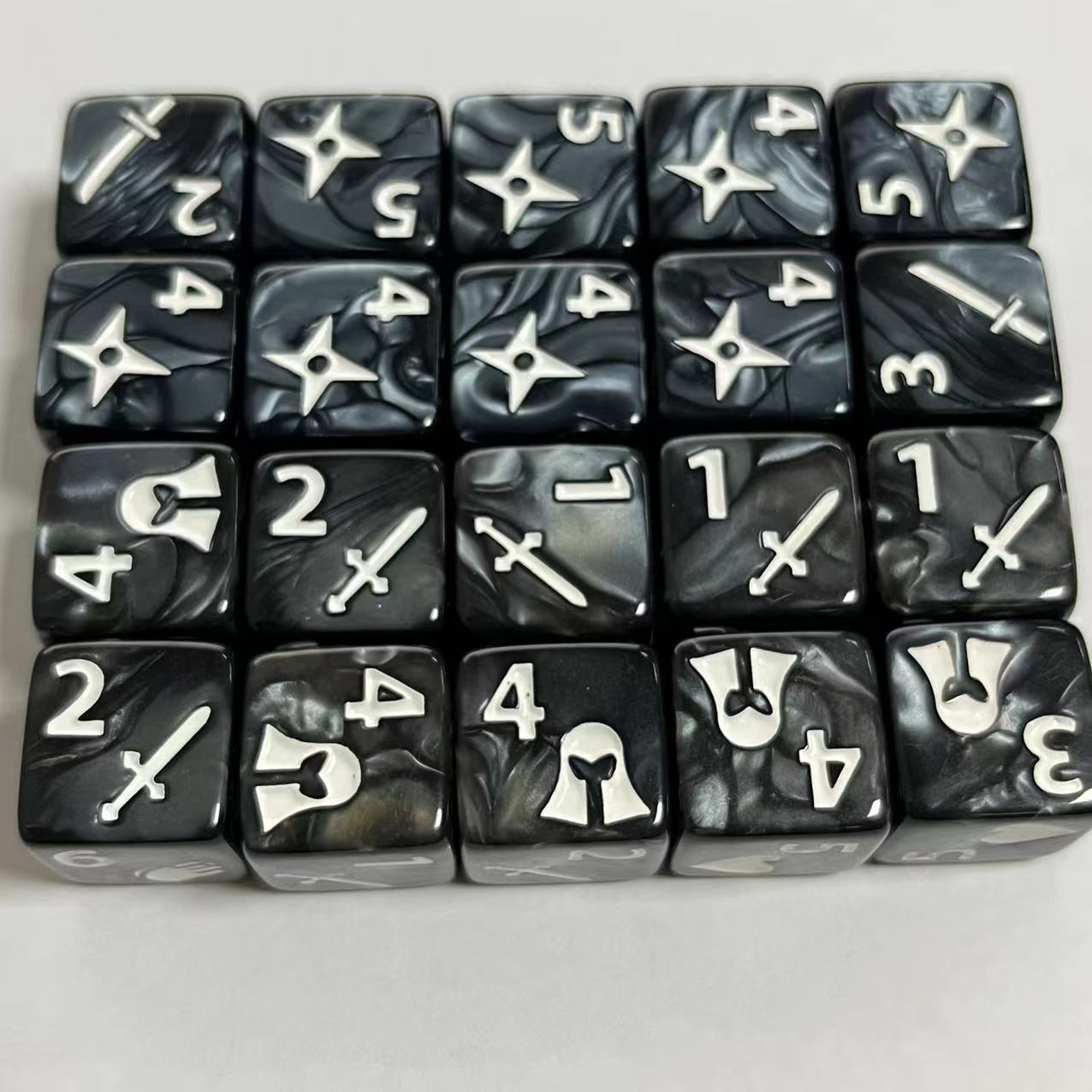 10 Pcs Set of New 16mm 6 Sided - Desk Setup For Gaming review and price