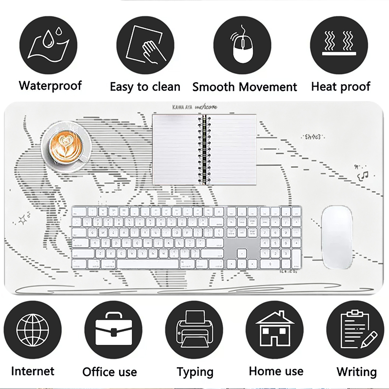 1Pcs Leather Mouse Pad Anime A - Desk Setup Ergonomic review and price