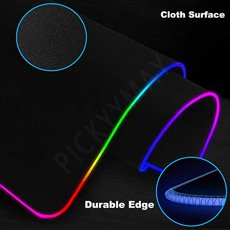 Large RGB Mouse Mat Cute Cat G - Desk Setup Blue review and price